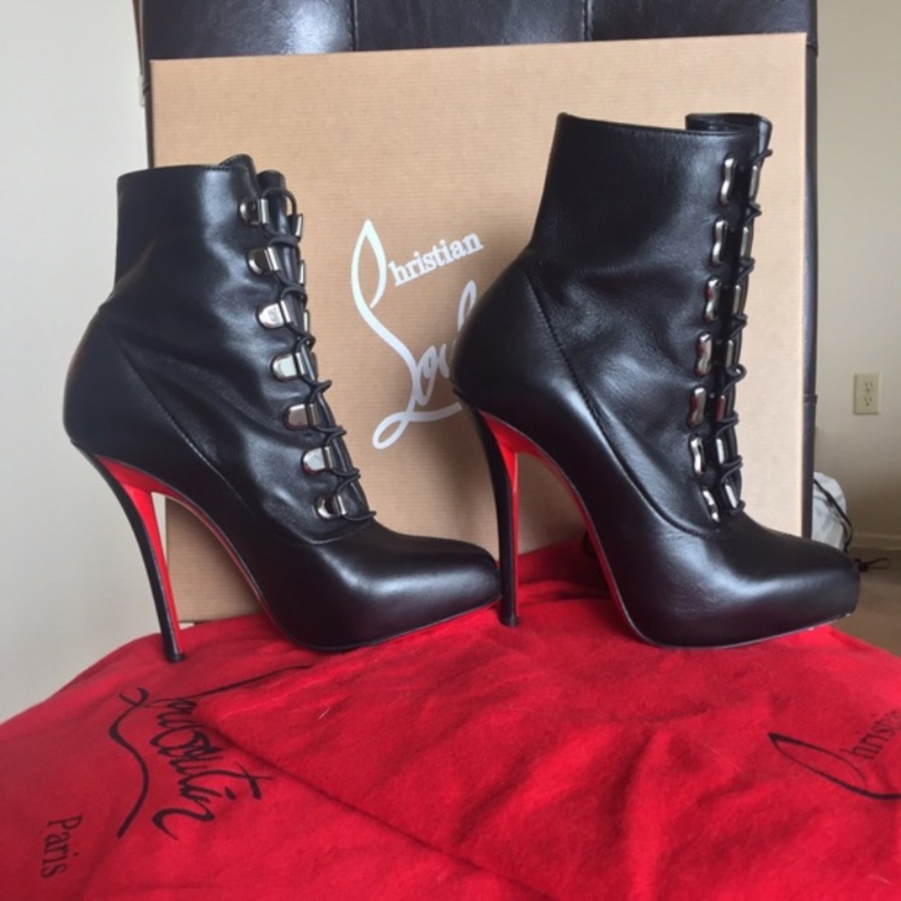 Christian Louboutin booties. Size 36.5