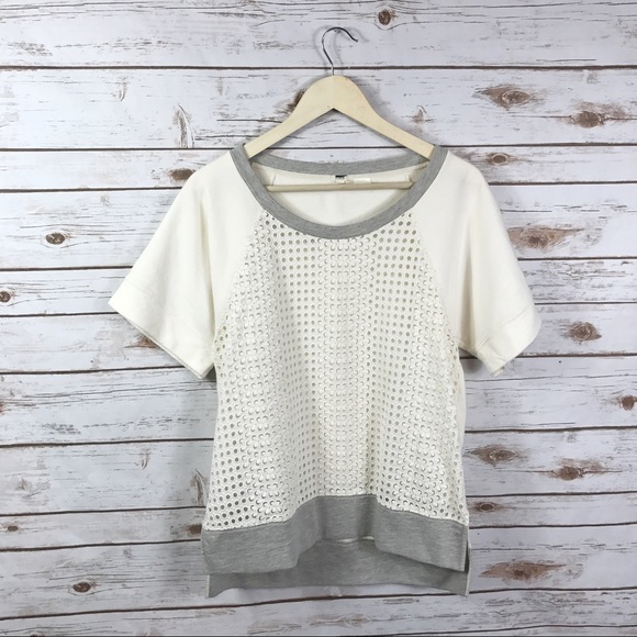 J. Crew Tops - J. Crew Eyelet Top