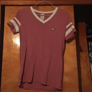 Victoria’s Secret pink short sleeve shirt