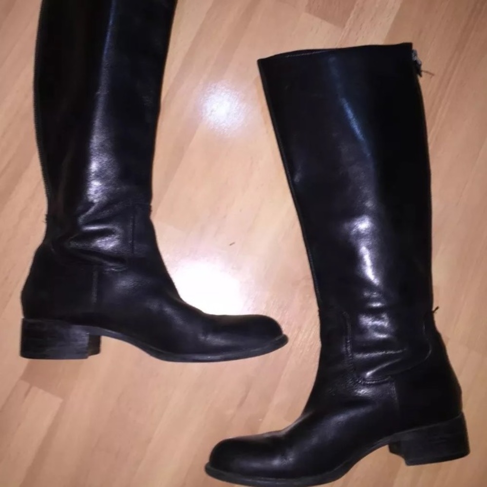 Franco Sarto Black Boots 8