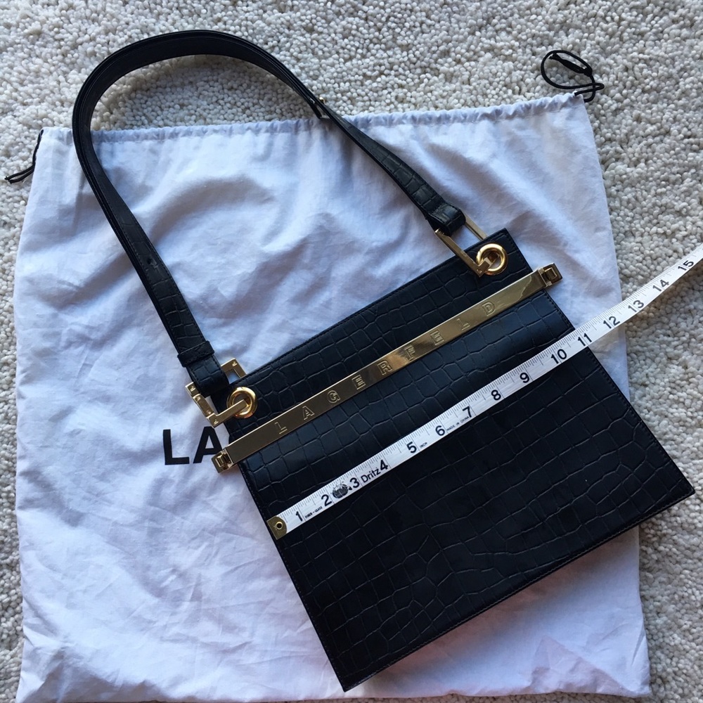 Vintage Karl Lagerfeld handbag.