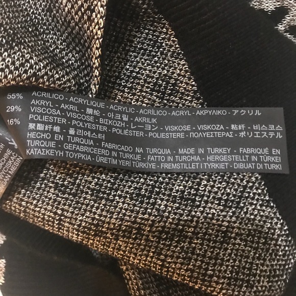 nwot • zara • knit micro jacquard waistcoat vest - Picture 6 of 6