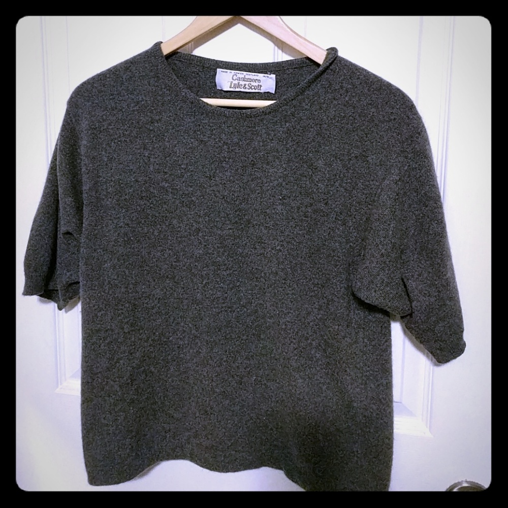 Vintage Lyle and Scott pure cashmere sweater