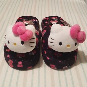 Hello Kitty Plush Slippers