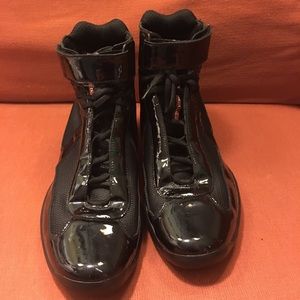Men’s Black Prada Punta Ala Hightop Sneaker