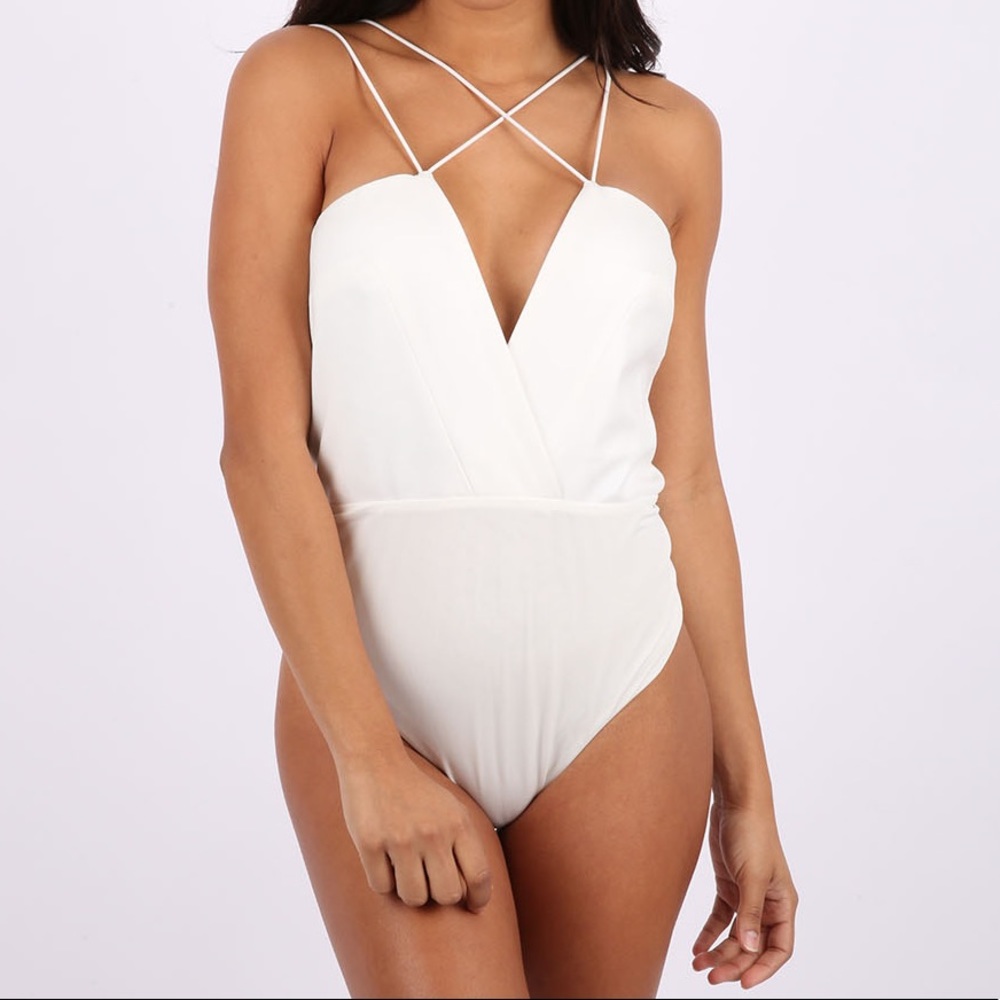 Pearl Bodysuit in White