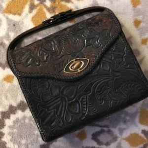 Vintage Black Handbag 7x9