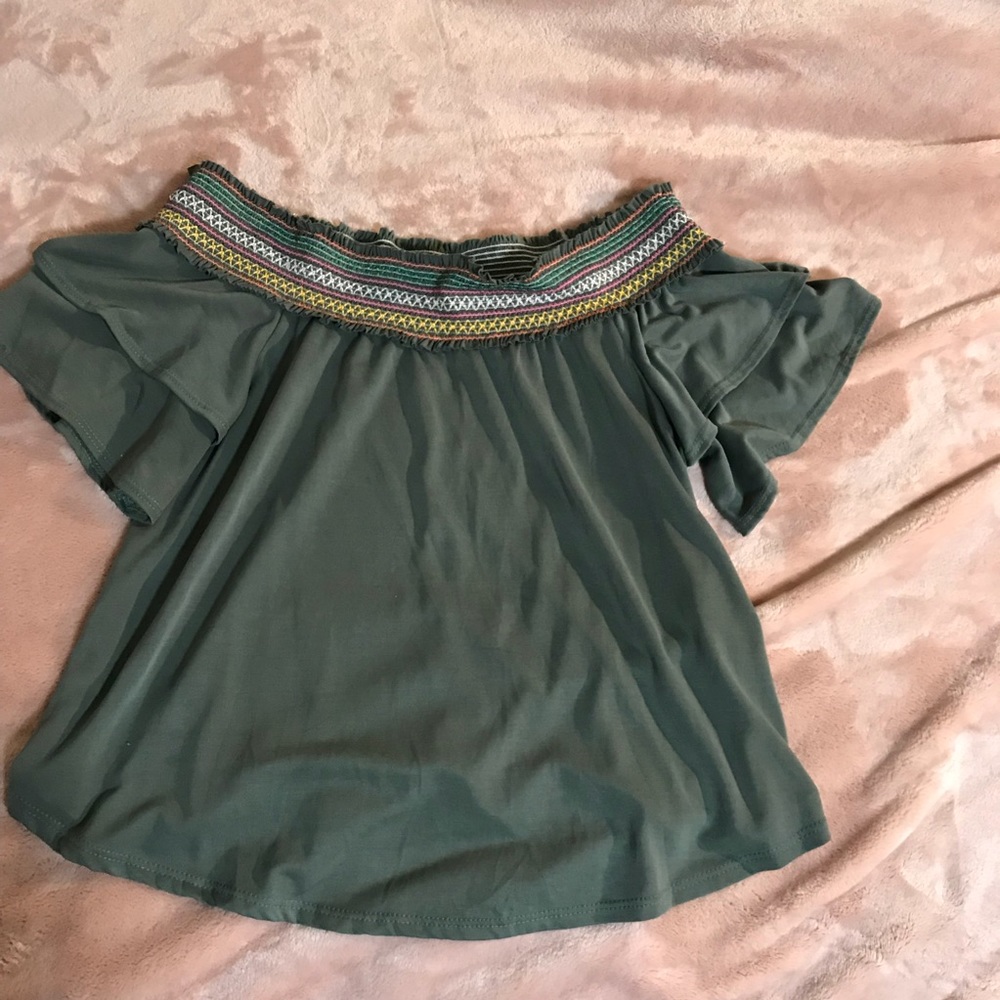 Off the shoulder top!