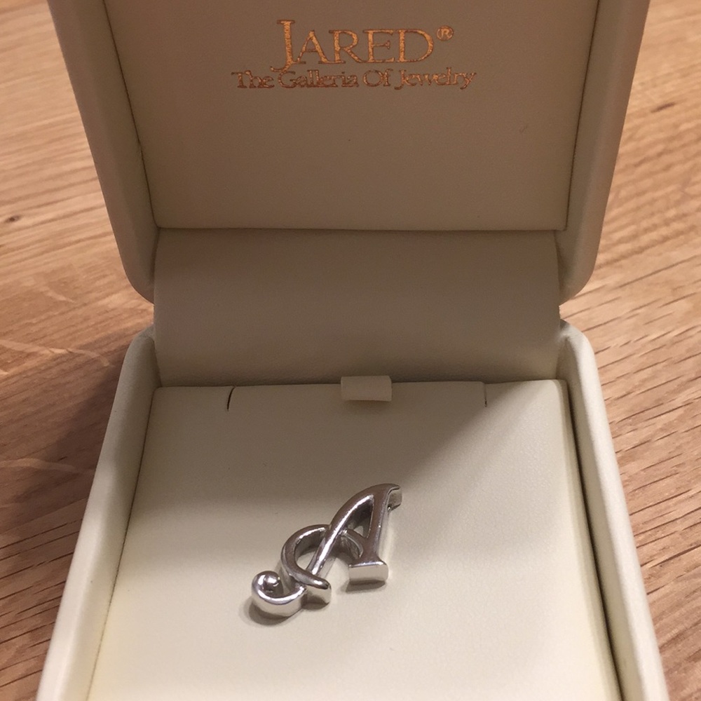 Sterling Silver “A” necklace pendant