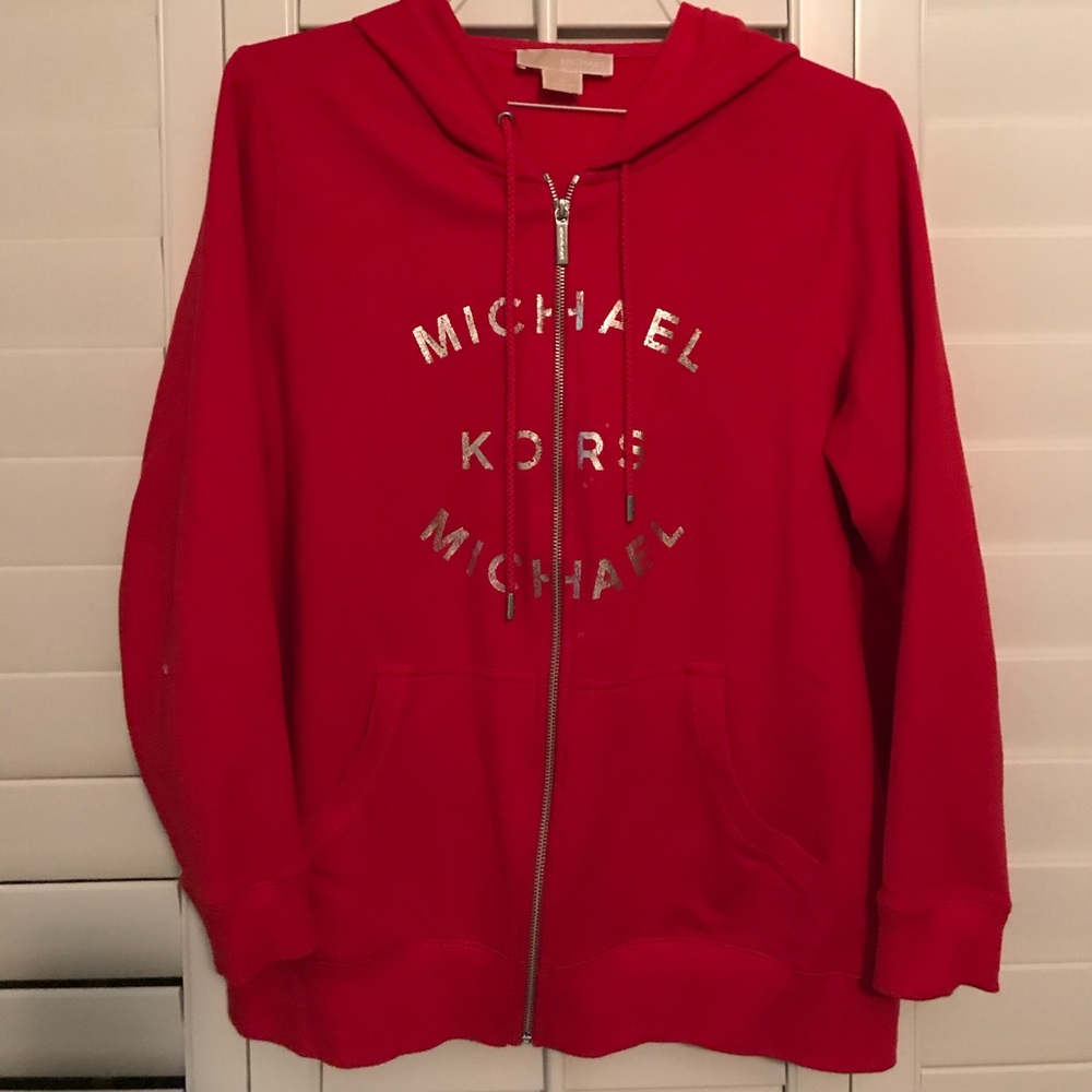Michael Kors sweatshirt jacket