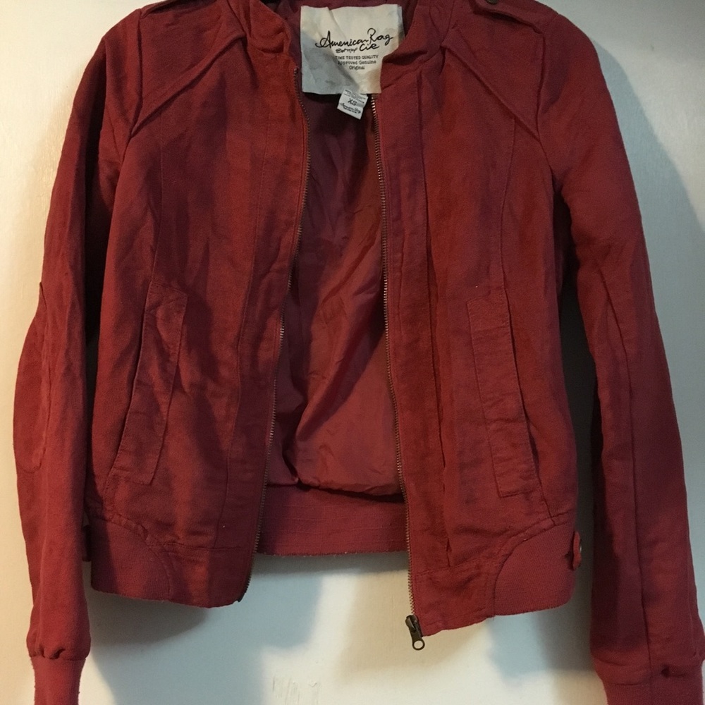 American Rag Faux Suede Jacket Size XS