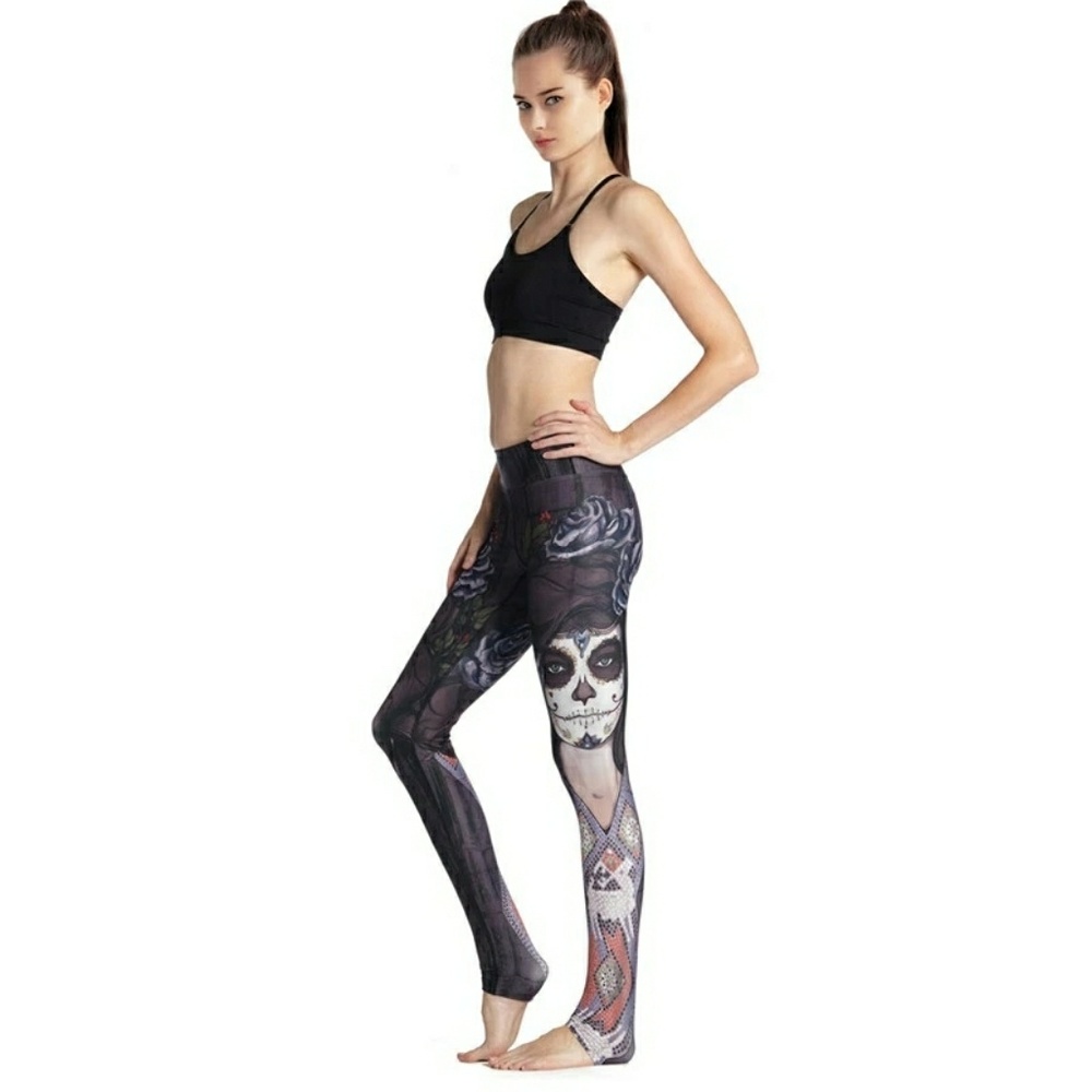 Day of the dead leggings