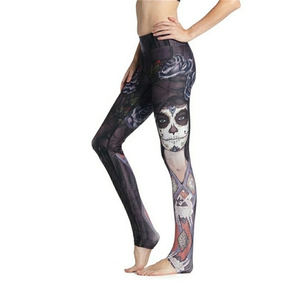Day of the dead leggings - Picture 4 of 4