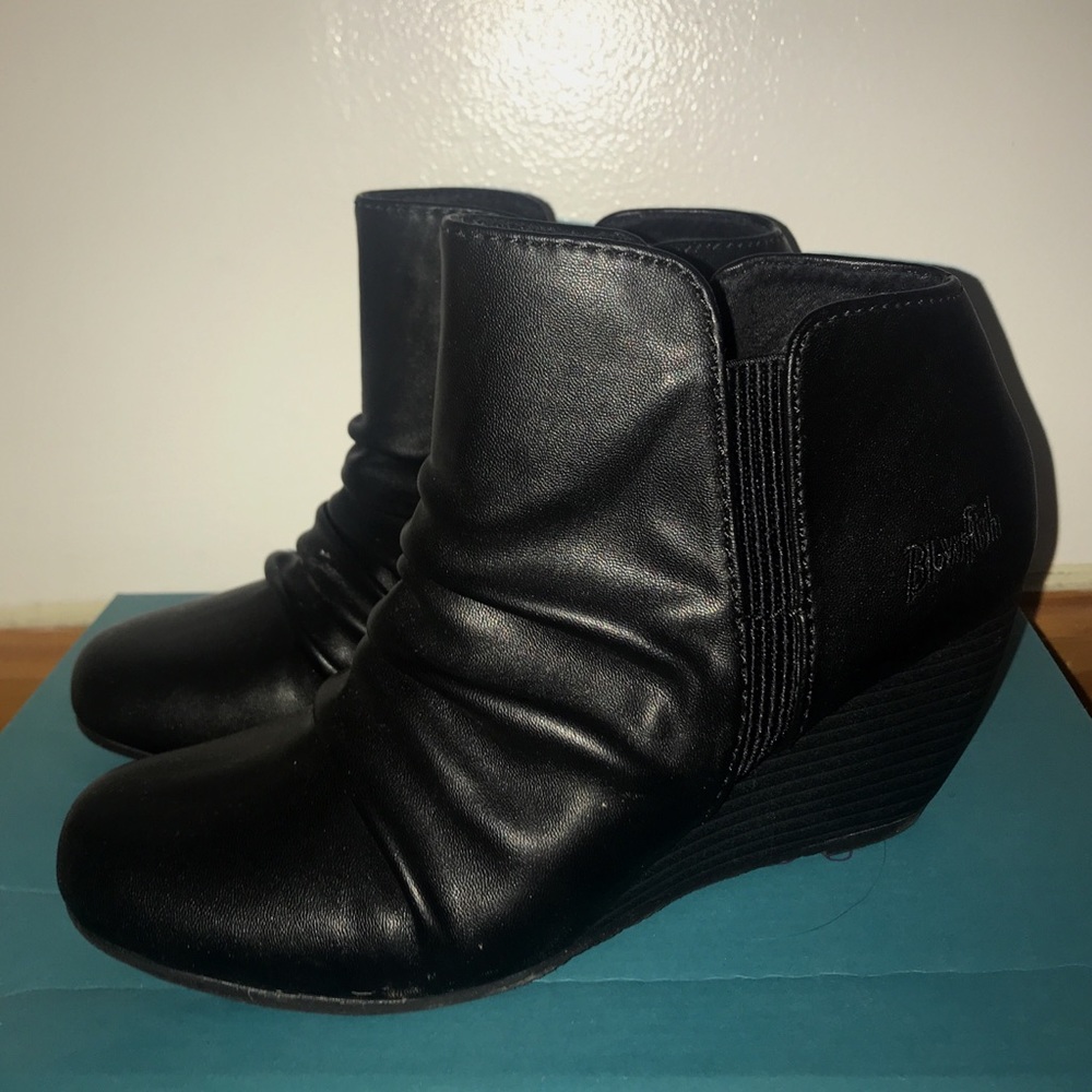 Wedged Winter Booties