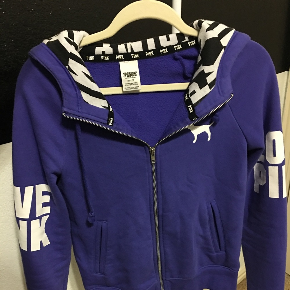 Victoria’s Secret PINK Full-Zip Sweatshirt
