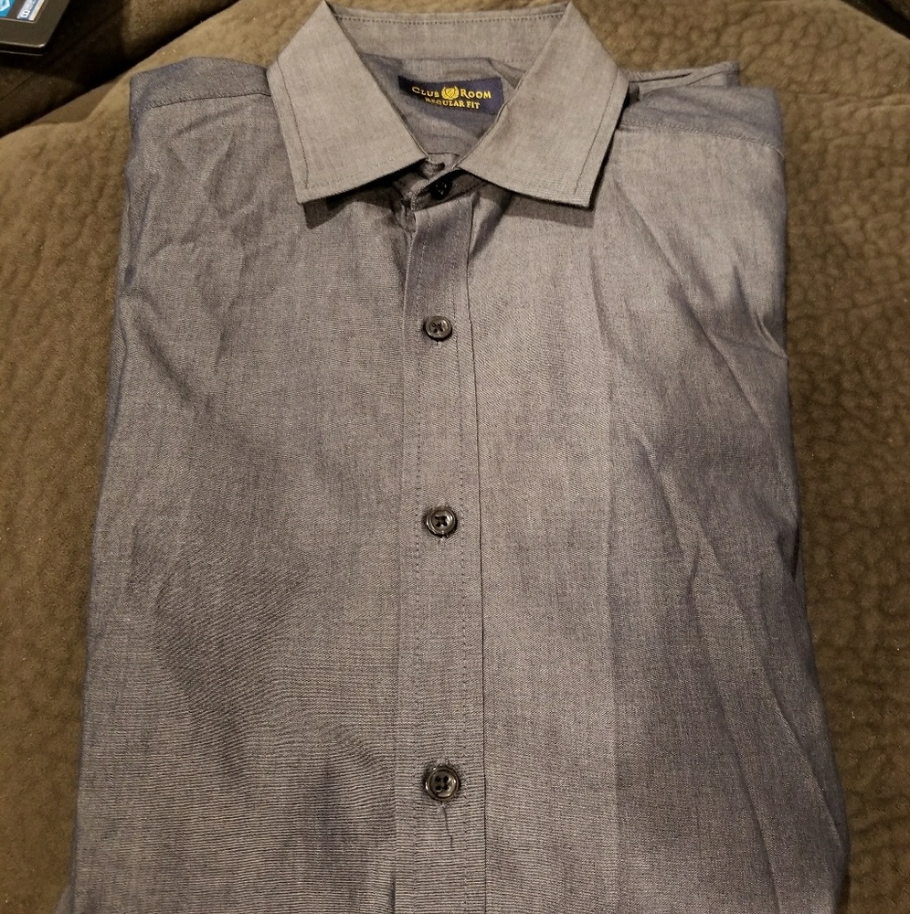 Like New regular fit Club Room Dress Shirt