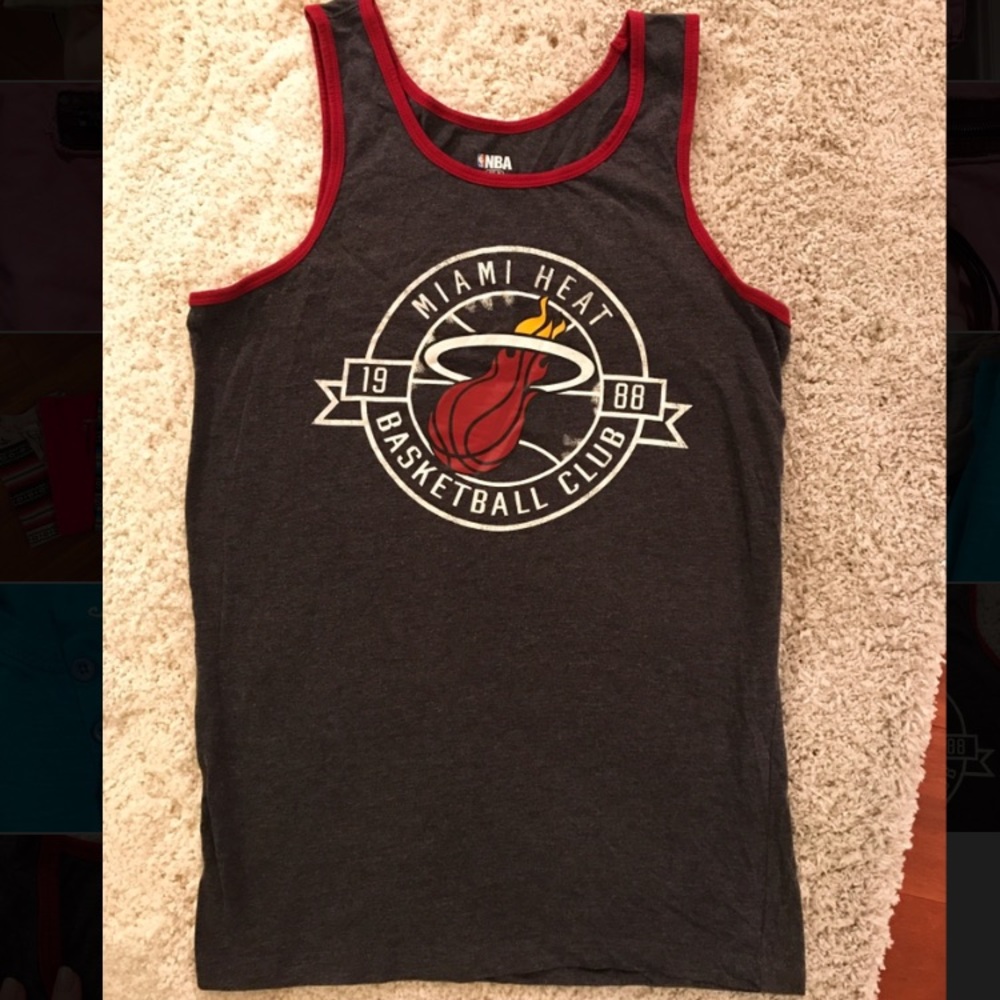 Miami Heat NBA Tank Size M