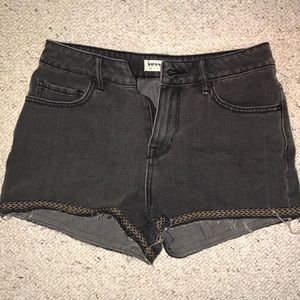 Bullhead denim high rise shorts