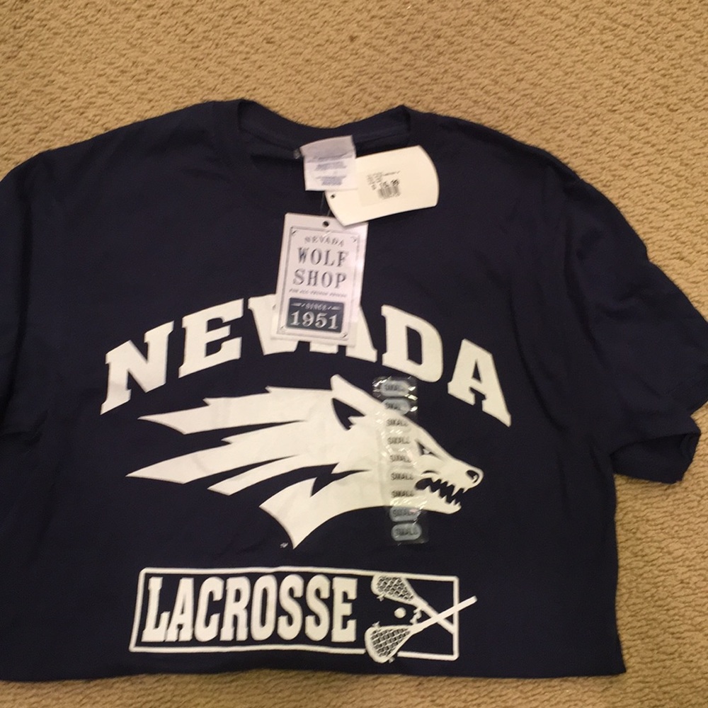 Nevada Wolfpack lacrosse T-shirt