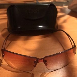 Authentic Fendi sunglasses frameless