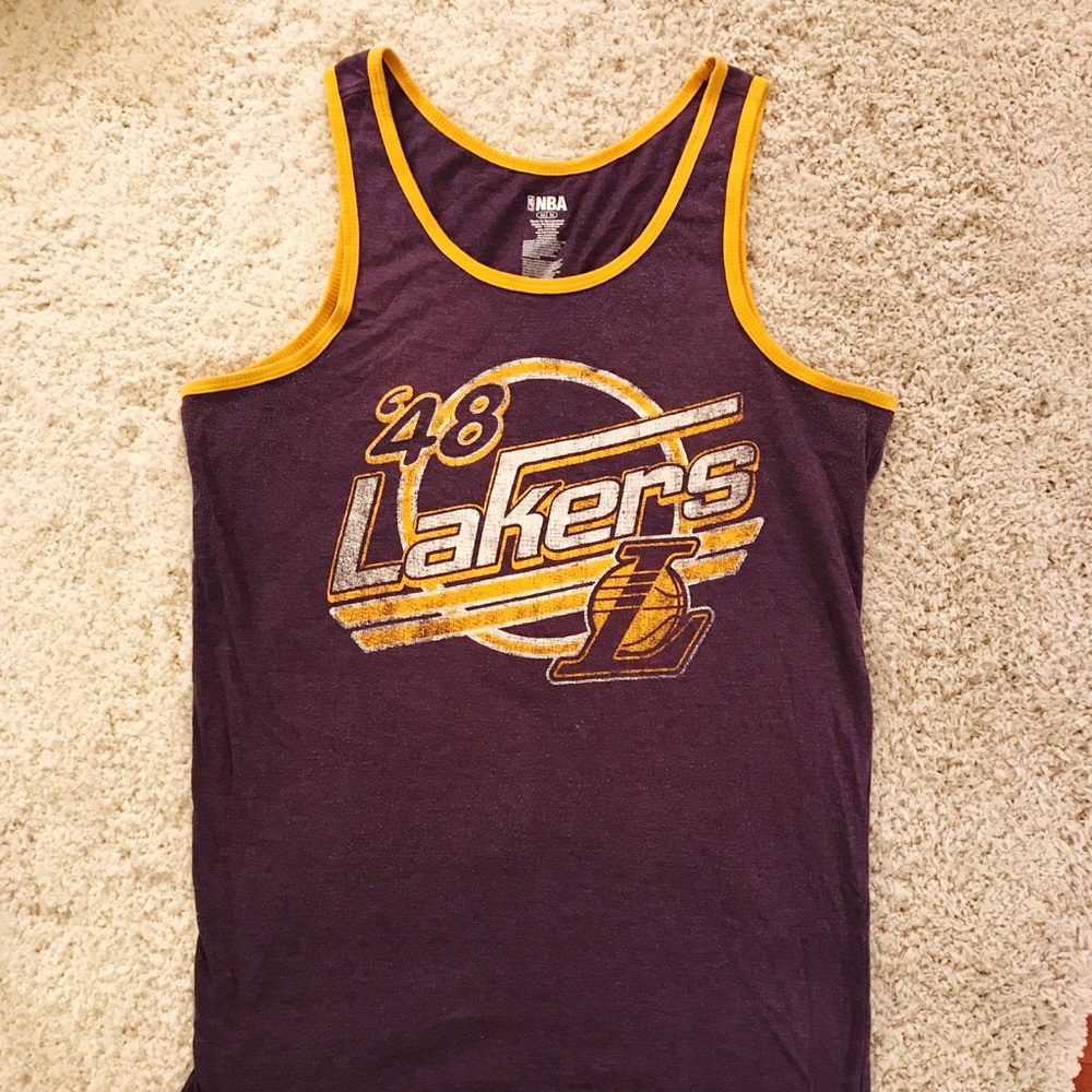 Los Angeles Lakers NBA Tank Size M