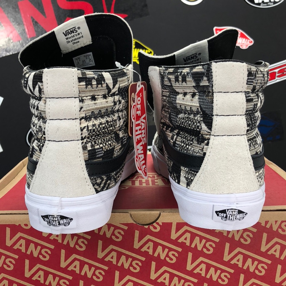 VANS SK8-HI SLIM ITALIAN WEAVES - Picture 4 of 5