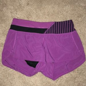 Lululemon Speed Shorts