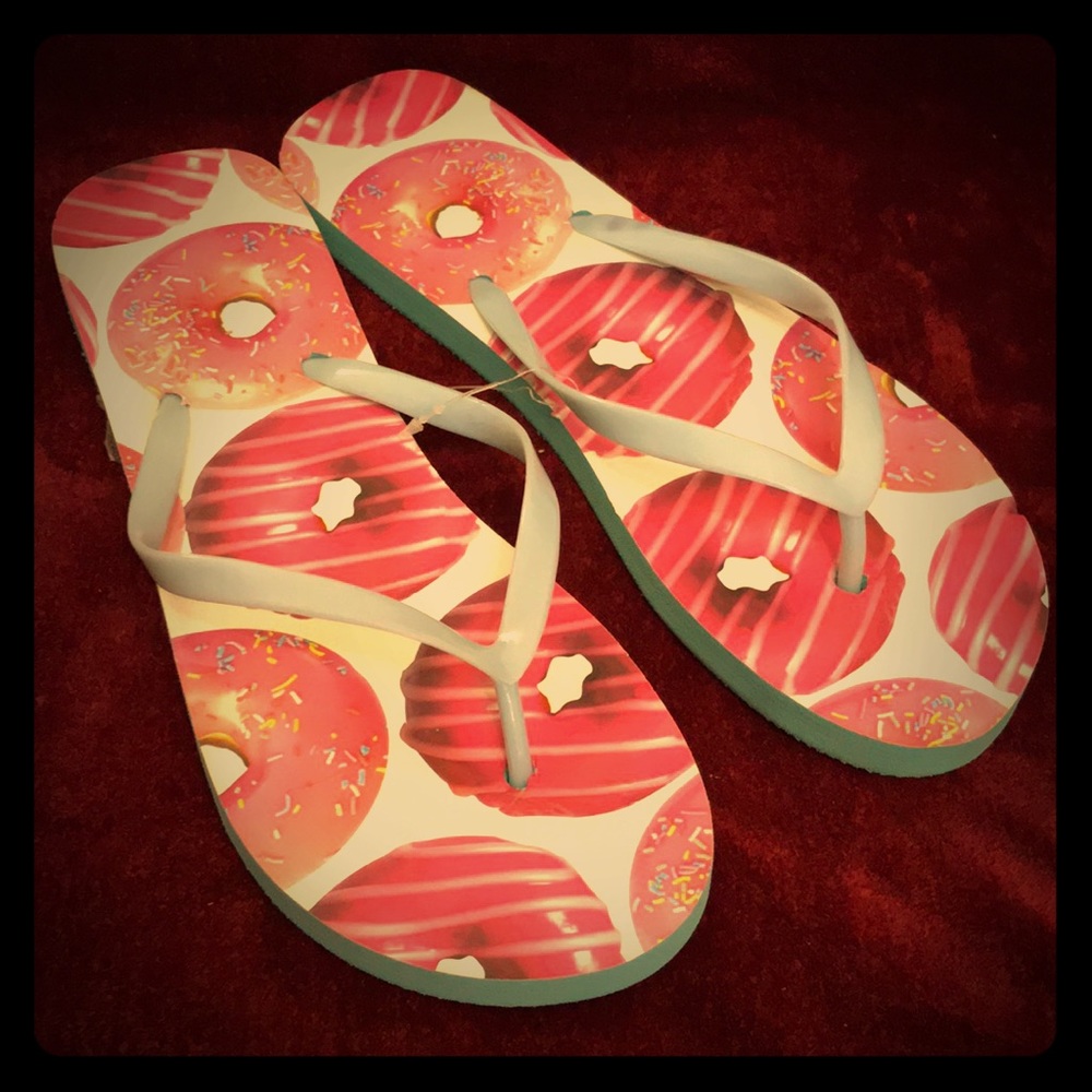 Donut flip flops