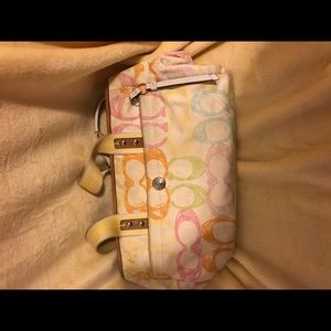 Coach watercolor Tote