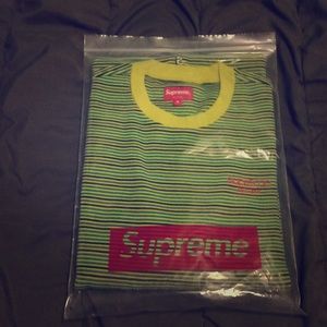 Supreme Raised Striped L/S Top 🔥