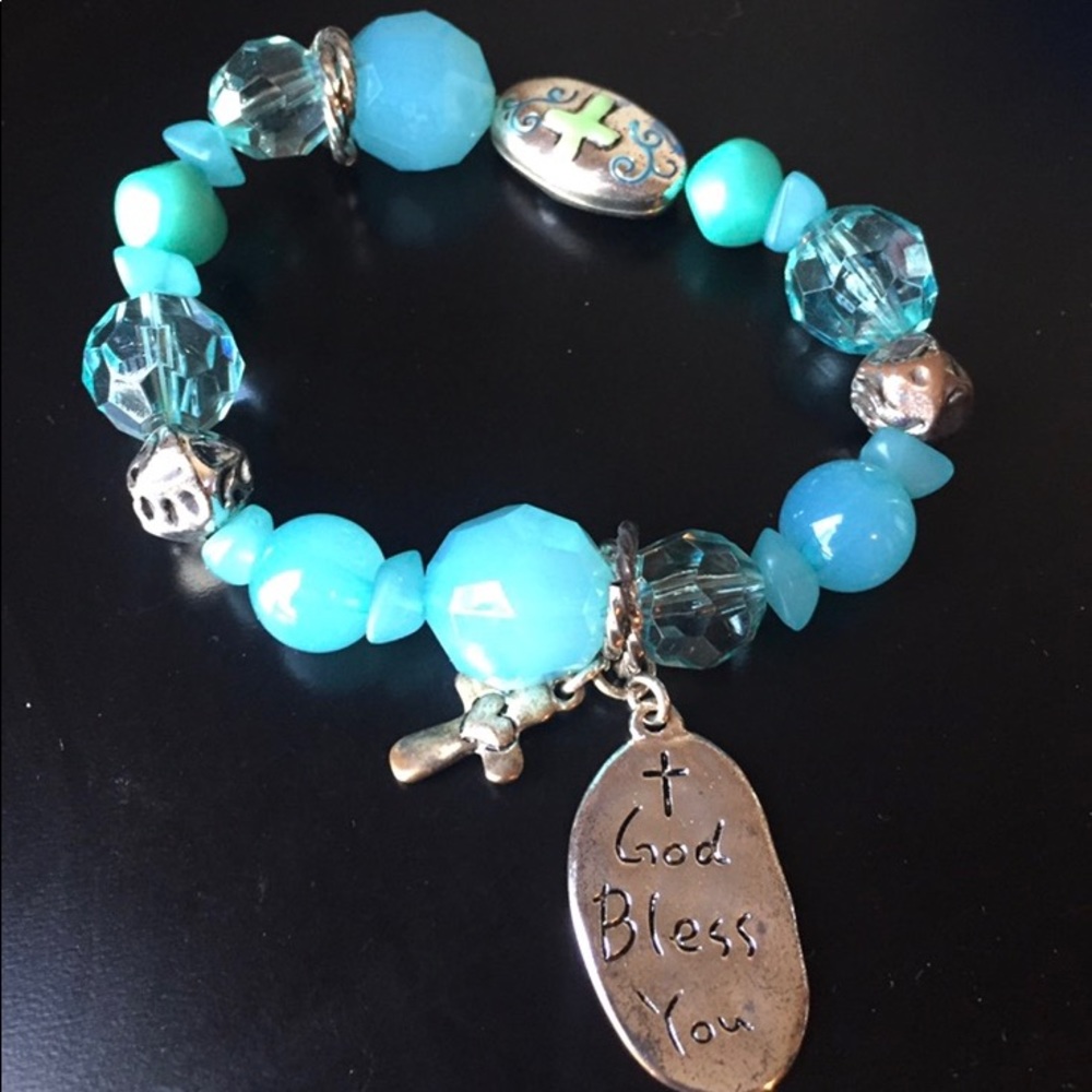 Religious beaded bracelet