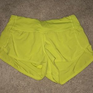 Lululemon Speed Shorts