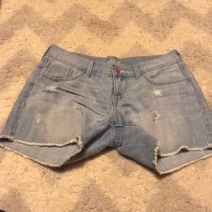 Old navy semi distressed shorts