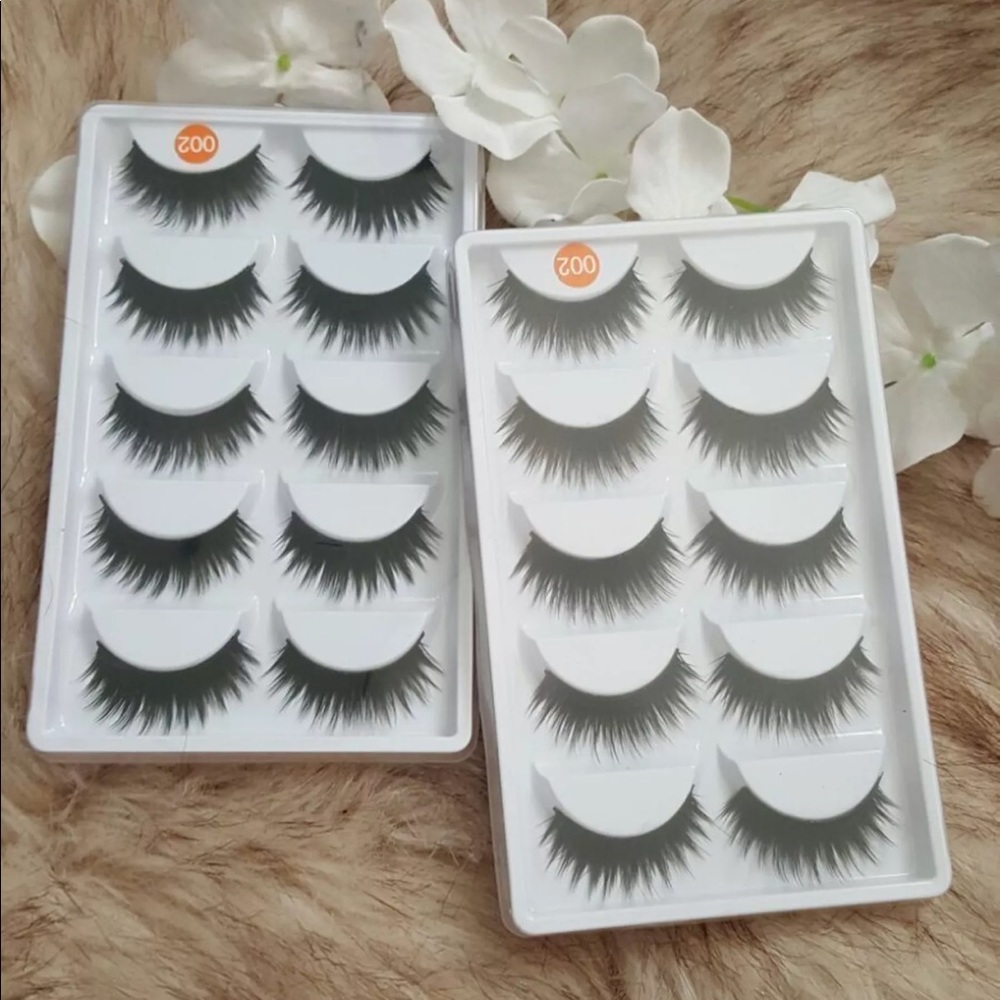 Faux Mink Lashes QTY 2 PACK (5 Pairs ea.)