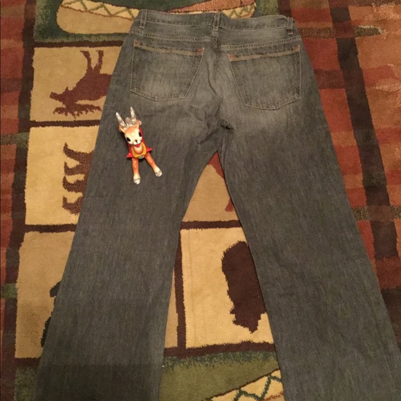 EUC DENIM LAB JEANS ๐ CHARCOAL SLIGHT DISTRESS SZ 34/29 - Picture 4 of 14