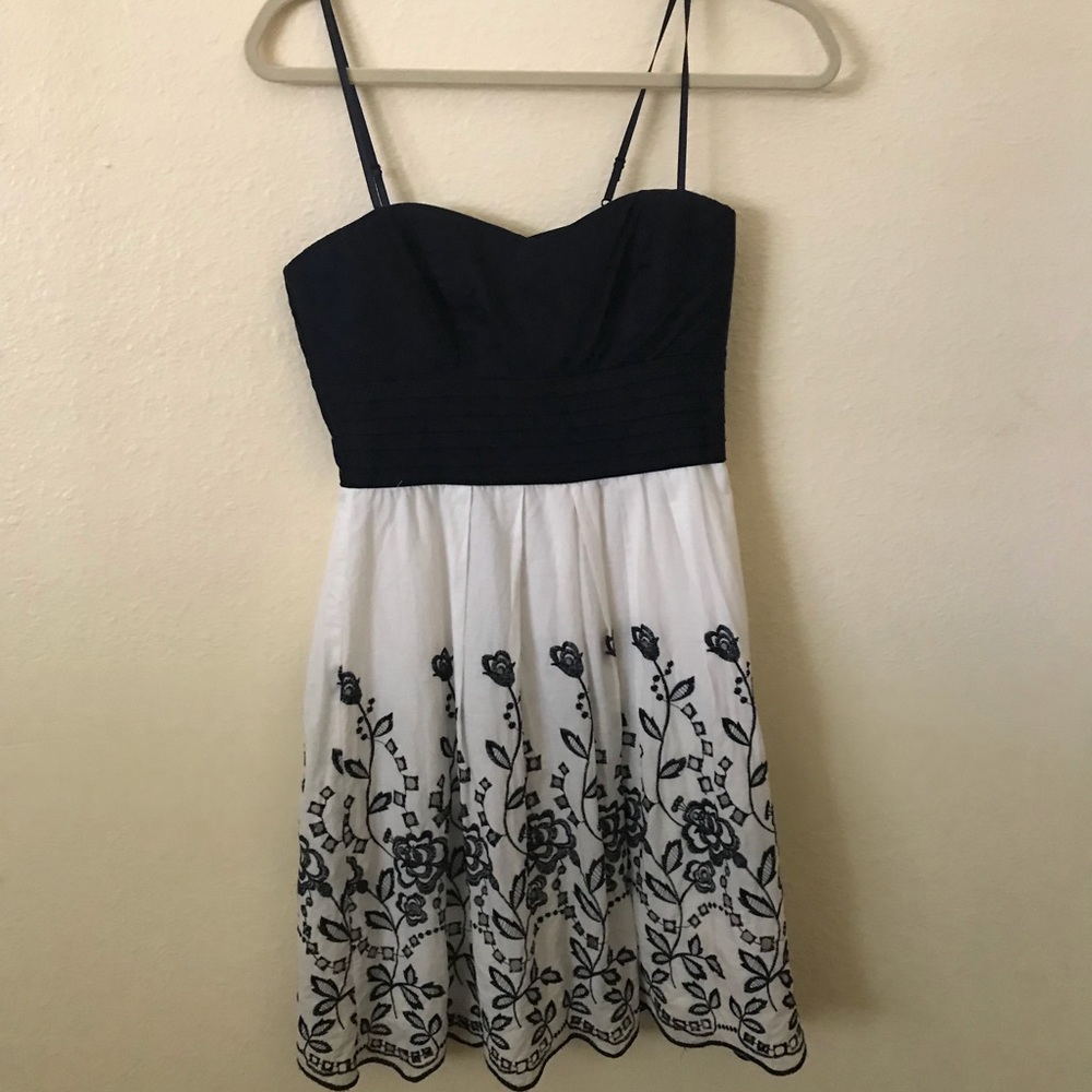 Navy blue dress
