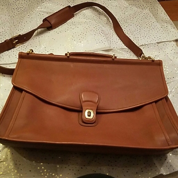 coach beekman briefcase british tan