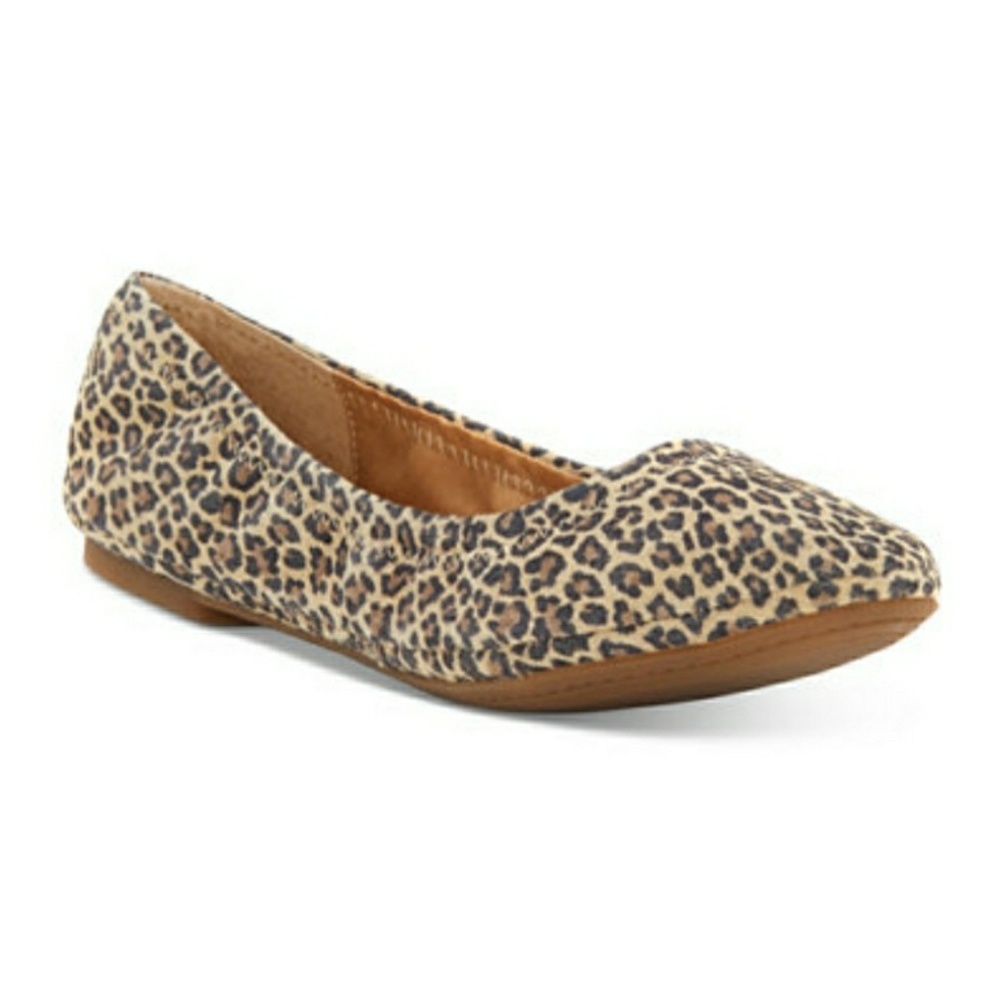 Lucky Brand Leopard Print Emmie Flats
