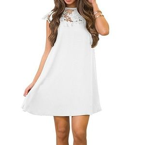 Women's Sleeveless Lace Dress