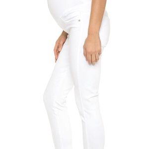 James Jeans maternity white denim