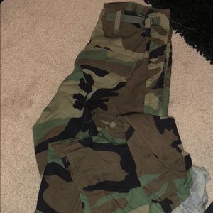 camo pants