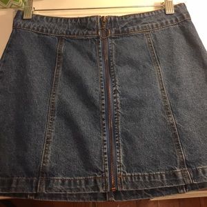 Forever 21 Blue Jean Skirt