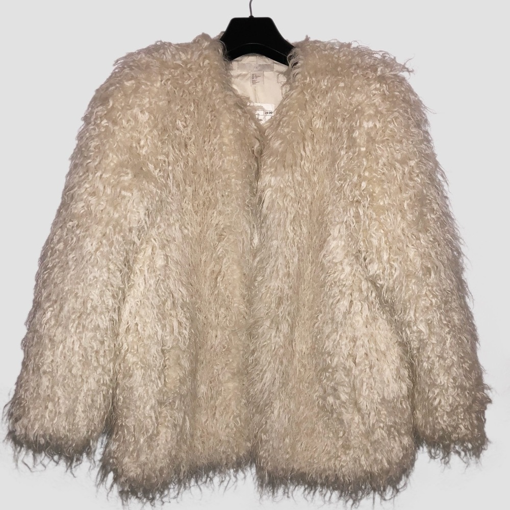 H&M Faux Fur Jacket - Picture 2 of 3