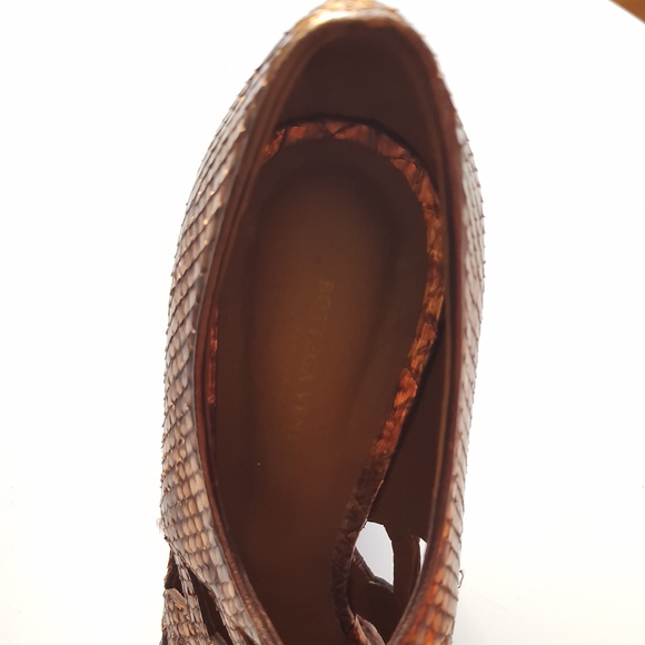 Bottega Veneta | Shoes | Bottega Veneta Python Wedge Booties | Poshmark