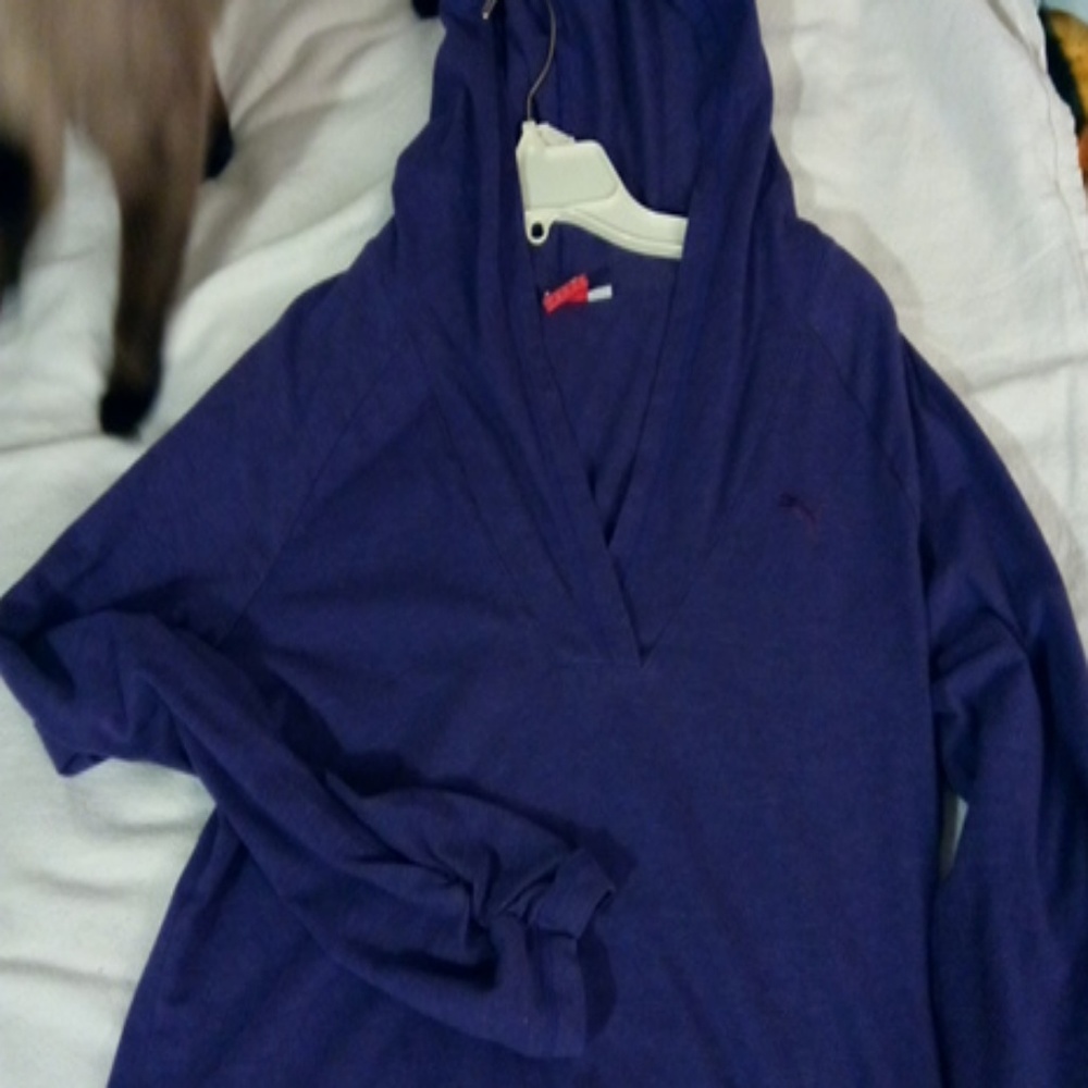 Puma Hoodie with V neck