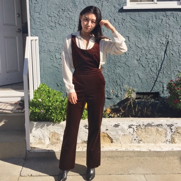 🎉HOT PICK🎉Topshop Arno Velvet Overalls by Unique - Picture 4 of 8