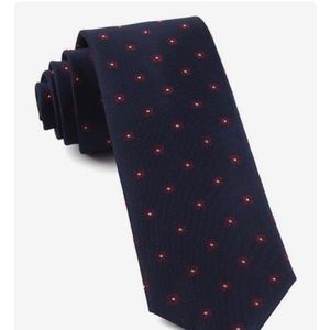The Tie Bar - Primrose Flowers in Red