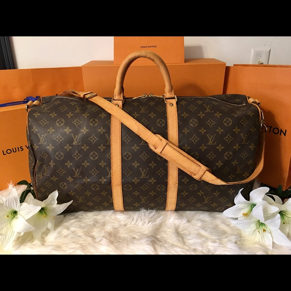 Authentic Louis Vuitton Keepall B 55