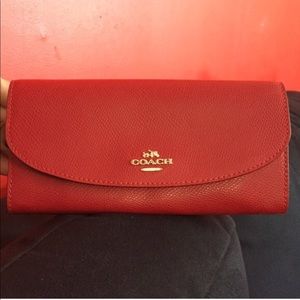Coach Textured Leather Wallet