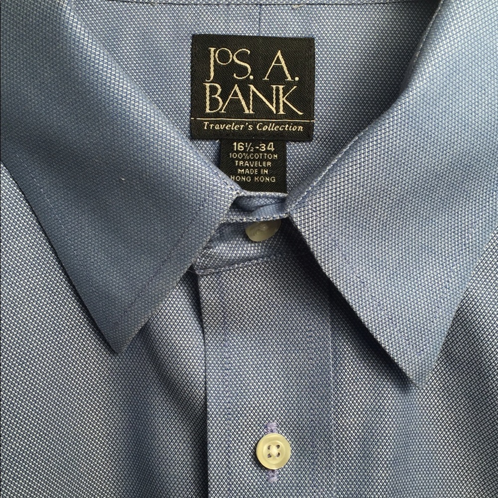 Jos. A. Bank MENS Button-Down Collar Dress Shirt